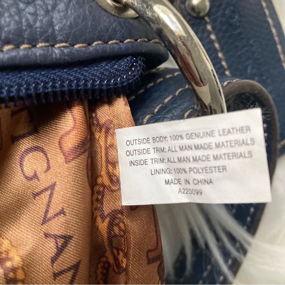 TIGNANELLO 100% LEATHER TRAVEL/EVERY DAY ADJUSTABLE CROSSBODY/SHOULDER B… - Picture 15 of 17